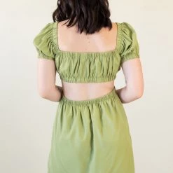 Nectar Clothing Never Over Puff Sleeve Dress Featured