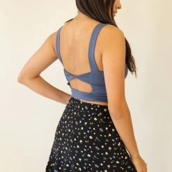Final Touch Featured She Goes Sleeveless Crop Top