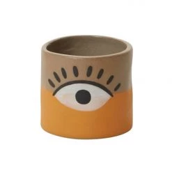 For Good Home + Lifestyle Eye Ceramic Pot