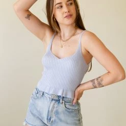 Cotton Candy Tops Higher Ground Cami Crop Top