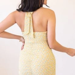 Cotton Candy Featured Better Or Worse Halter Dress