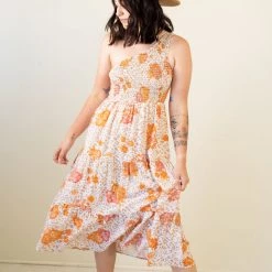 Almost Time One Shoulder Midi Dress By For Good