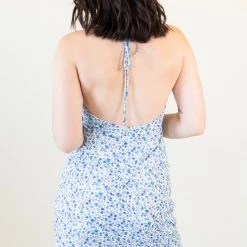 Nectar Clothing Just Breathe Floral Halter Dress