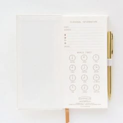 Design Works Ink White Lies Notebook