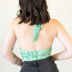 Nectar Clothing Believe Me Swirl Halter Top Featured