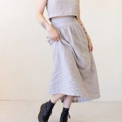 Final Touch Almost Home Midi Skirt