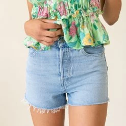 Ribcage Denim Shorts By Levi's Featured