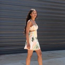 Nectar Clothing New Arrivals Confident Printed Cami Dress