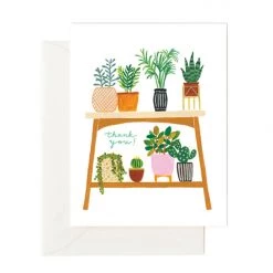 Home + Lifestyle Houseplants Thank You Card By Forage Paper Co.