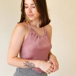 Audrey Tops Broken Pieces Crop Top