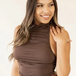 Bailey Rose Featured Wandering Eyes Halter Top