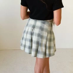Lush Don't Change Plaid Mini Skirt By For Good Featured