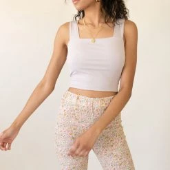 Nectar Clothing Summer Girl Sleeveless Crop Top Featured
