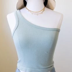 Nectar Clothing No Surprises One Shoulder Top