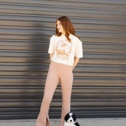 Nectar Clothing Dead To Me Girls Club Crop Graphic Tee