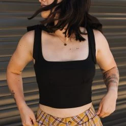 Nectar Clothing I'm Yours Tie Strap Crop Top