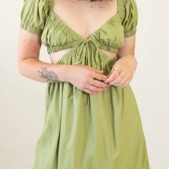 Nectar Clothing Never Over Puff Sleeve Dress Featured