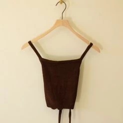 Papermoon Featured Hey Honey Knit Crop Top