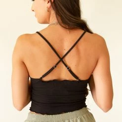 Papermoon Wishful Thinking Cami Crop Top Tops