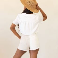 Nectar Clothing Featured Mood Booster Color Block Denim Shorts