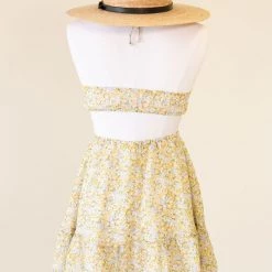 Nectar Clothing Make Time Floral Halter Dress Featured