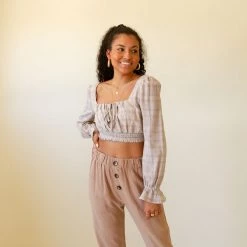 Style Rack The Wonderer Plaid Crop Top Featured