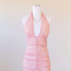 Cotton Candy Featured Better Or Worse Halter Dress