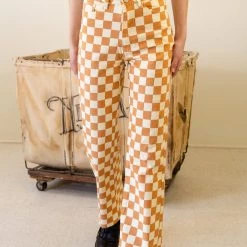 Nectar Clothing Featured Meet Me Checkered Jeans