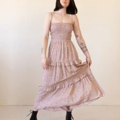 Final Touch Be Tame Floral Midi Dress