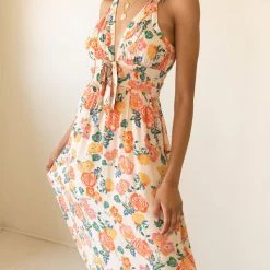 For Good Collection Keep Dreaming Floral Midi Dress By For Good