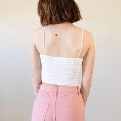 Twin Sister Serenade You Ruched Cami Top