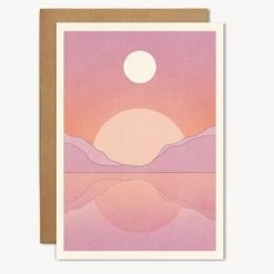 Cai & Jo Tranquil Print Greeting Card By Cai & Jo. Home + Lifestyle