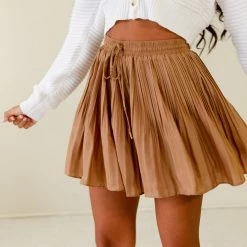 Mustard Seed Don't Dare Pleated Skort