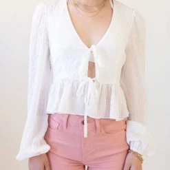 Lalavon Featured Always Prepared Long Sleeve Top By For Good