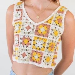 Something New Crochet Crop Top By For Good