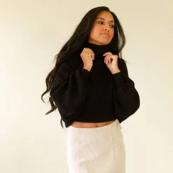 Mustard Seed Sweet Day Turtle Neck Sweater