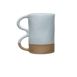 Creative Co-op Speckled Stoneware Mug Home + Lifestyle