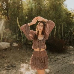 Sky To Moon Serious Business Mini Skirt