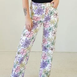 Nectar Clothing New Arrivals Favorite Part Floral Jeans