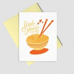Send Noods Greeting Card By Talking Out Of Turn Home + Lifestyle