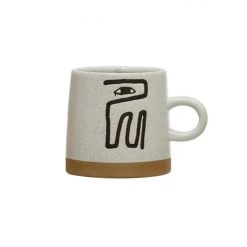 Bloomingville Abstract Stoneware Mugs Home + Lifestyle