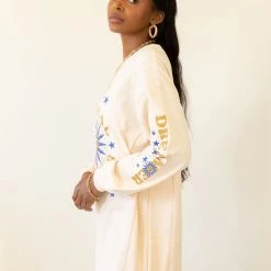 Polagram Mystical Dream Graphic T-Shirt Dress Graphic Tees