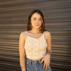 Miss Love Little Secret Crochet Crop Top Featured