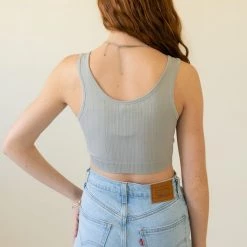 By Together Featured Best News Sleeveless Crop Top