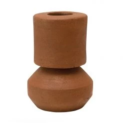 Bloomingville Home + Lifestyle Handmade Terracotta Vase