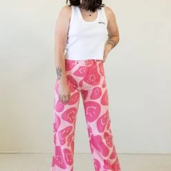 Nectar Clothing Calm Down Smiley Face Jeans New Arrivals