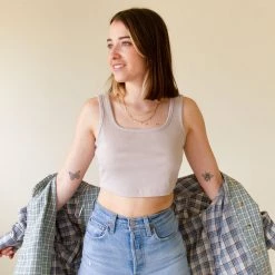 Final Touch Don't Forget Sleevless Crop Top Featured