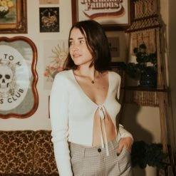 Miss Love Summer Getaway Long Sleeve Top