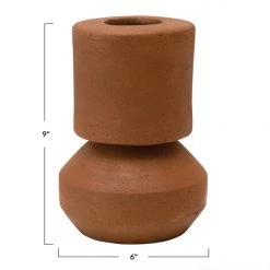 Bloomingville Home + Lifestyle Handmade Terracotta Vase