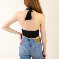Final Touch About Us Halter Crop Top